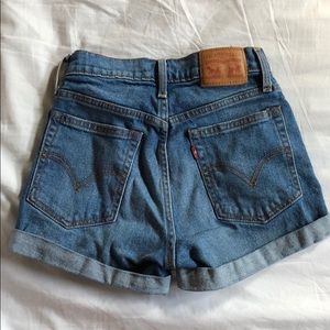 Levi’s High Rise Shorts